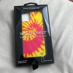 Swirl tie dye wildflower iPhone 11 Pro Max case